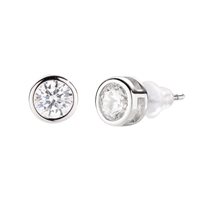 Orecchini Amen Donna Diamond in Argento Zircone ELPT50BB - ELPT50BB